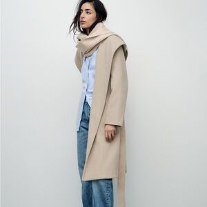 Zara Soft Hooded Coat